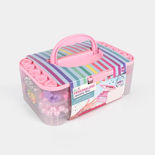 DIY Personalized Jewelry Box Beads Craft Set