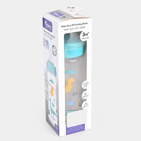 Momeasy Baby 240ml/8oz Wide Neck PP Feeding Bottle