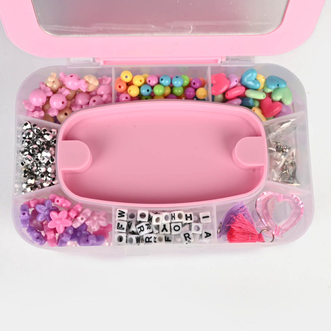 DIY Personalized Jewelry Box Beads Craft Set