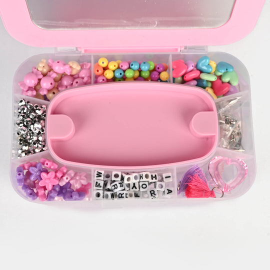 DIY Personalized Jewelry Box Beads Craft Set