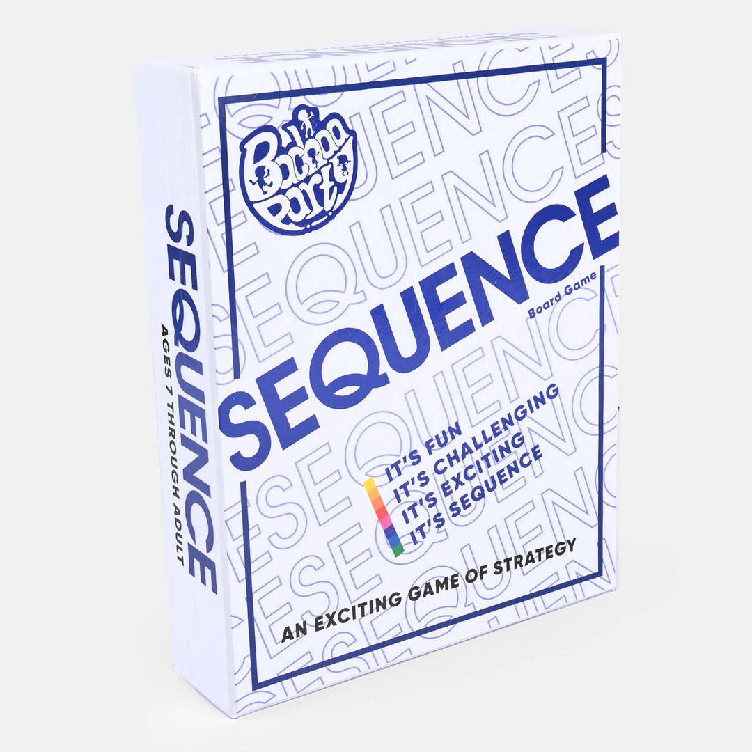 Sequence An Exciting Game Of Strategy Board Game