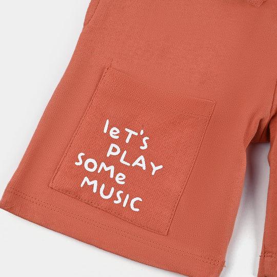 Boys Jersey/Terry Short Some Music-Orange Rust