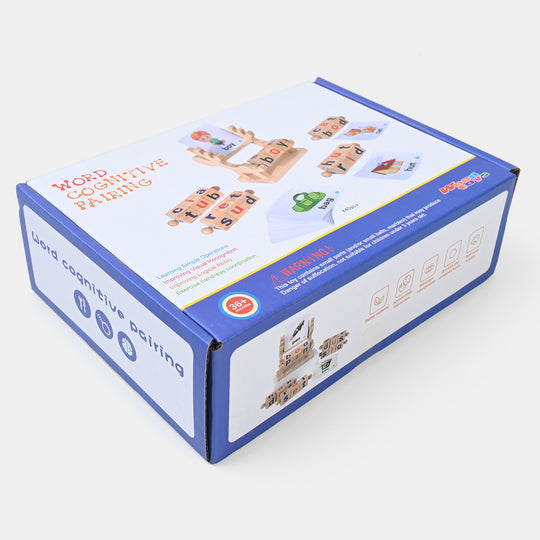 Wooden Educational Words Matching Games