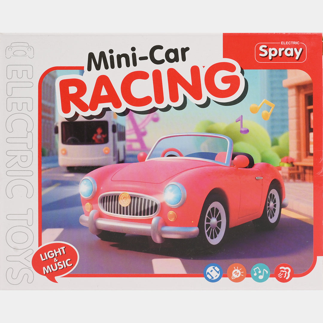 Mini-Car Racing Toy Light & Sound