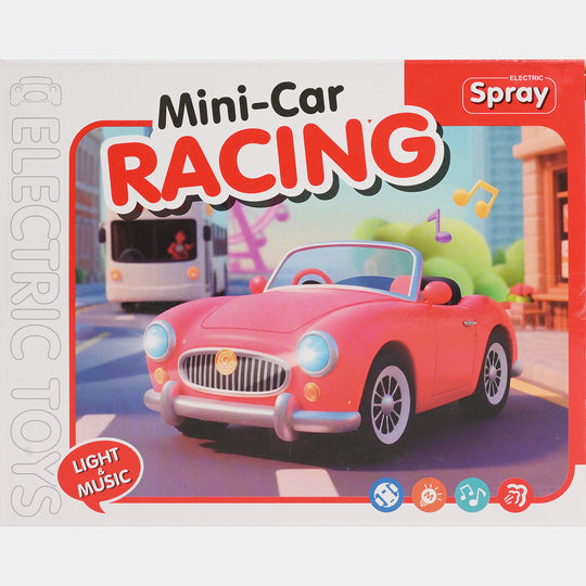 Mini-Car Racing Toy Light & Sound