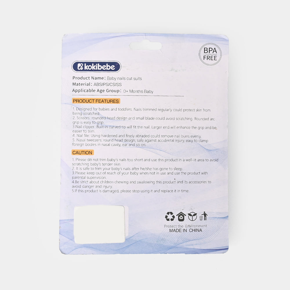 Baby Nail Clipper 4PCs Set