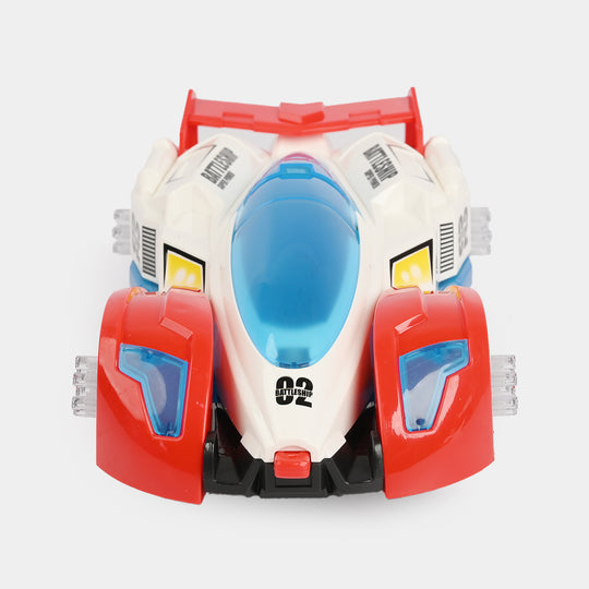 Electric Transformable Car With Light