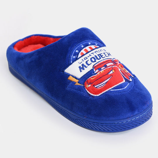 Boys Fur Slipper -BLUE