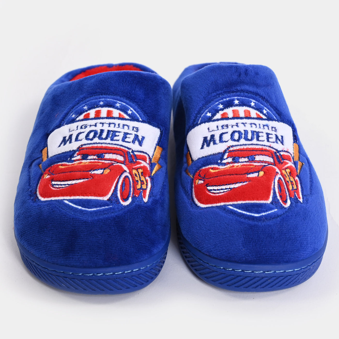 Boys Fur Slipper -BLUE