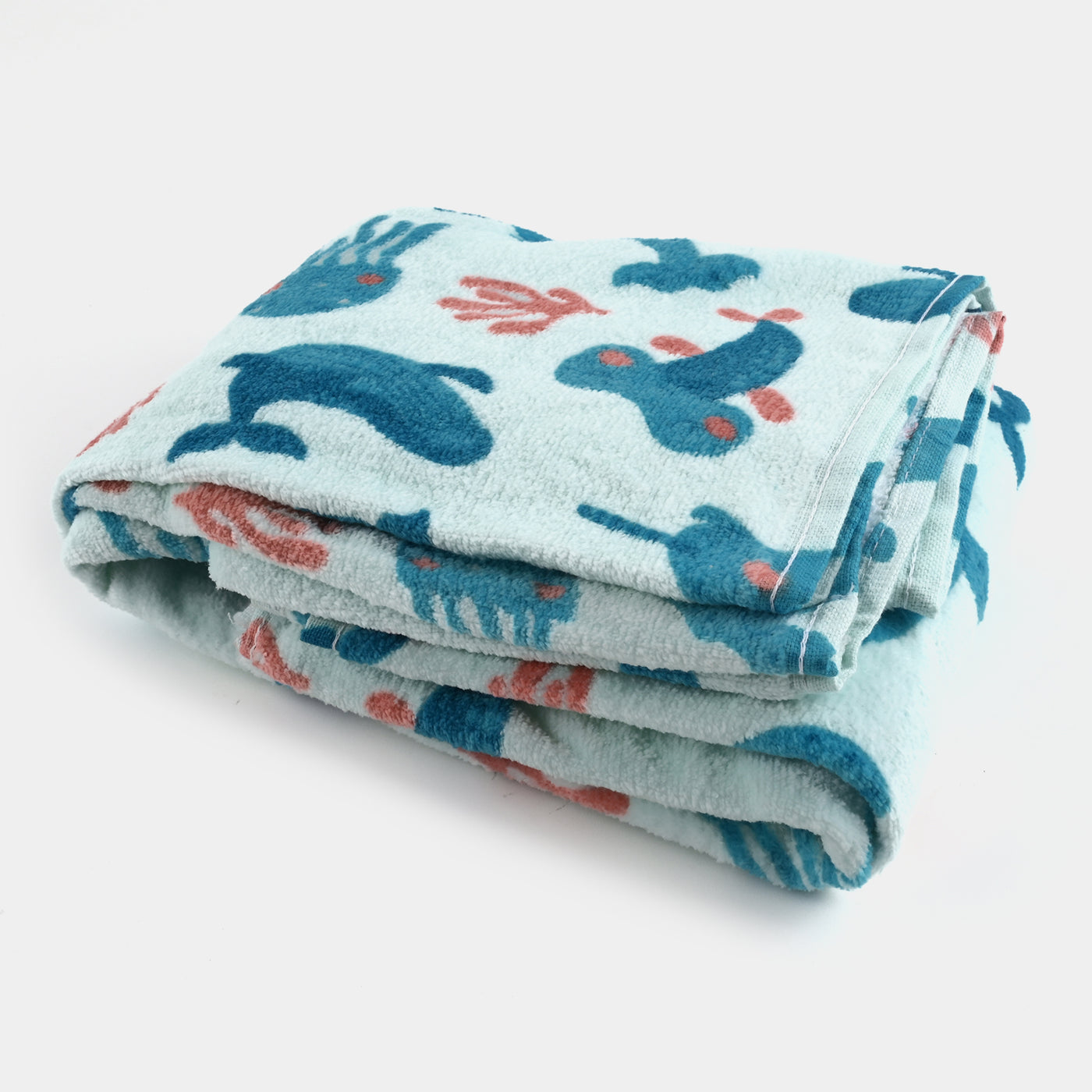 Printed Bath Towel | Fish