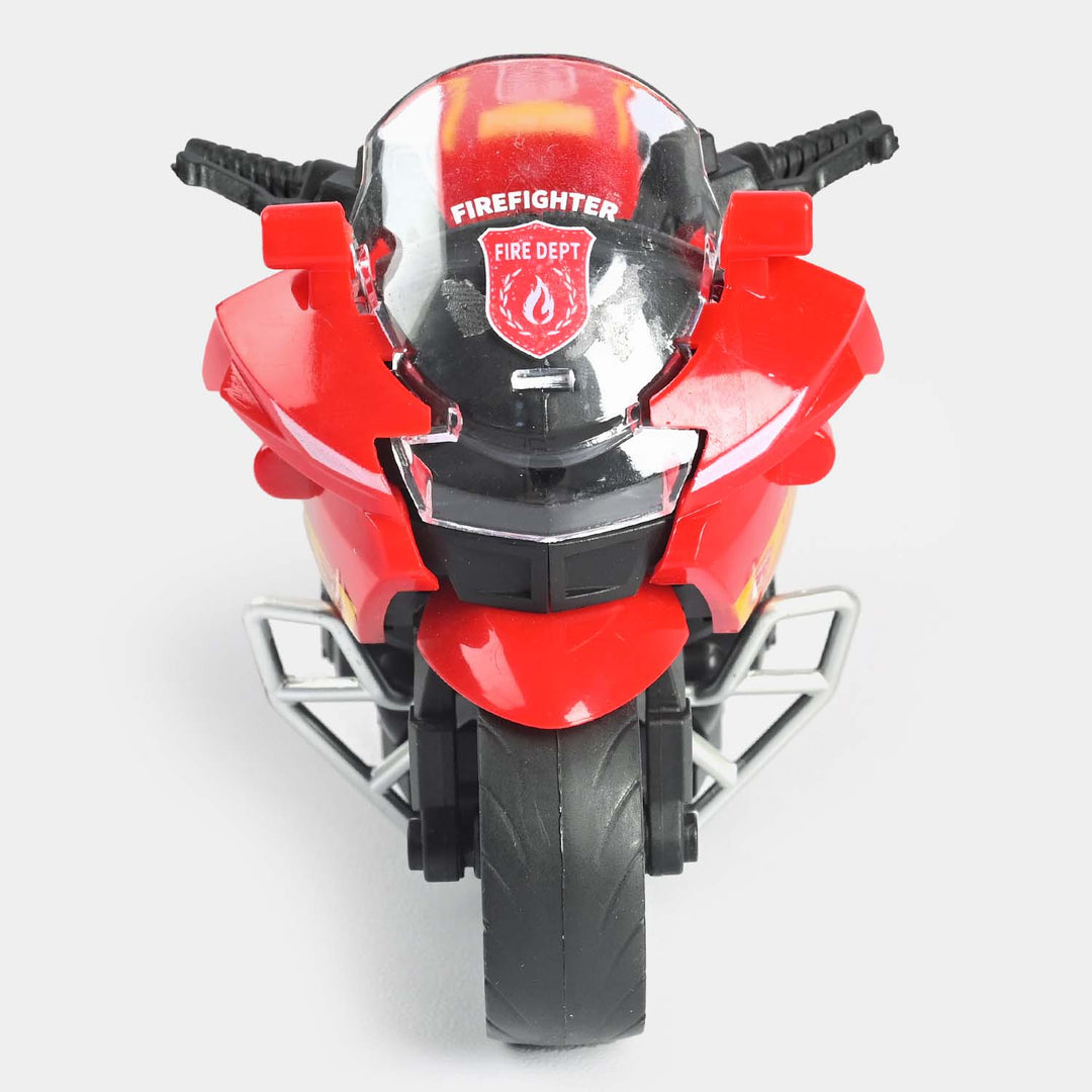 Friction Motorbike Toy For Kids