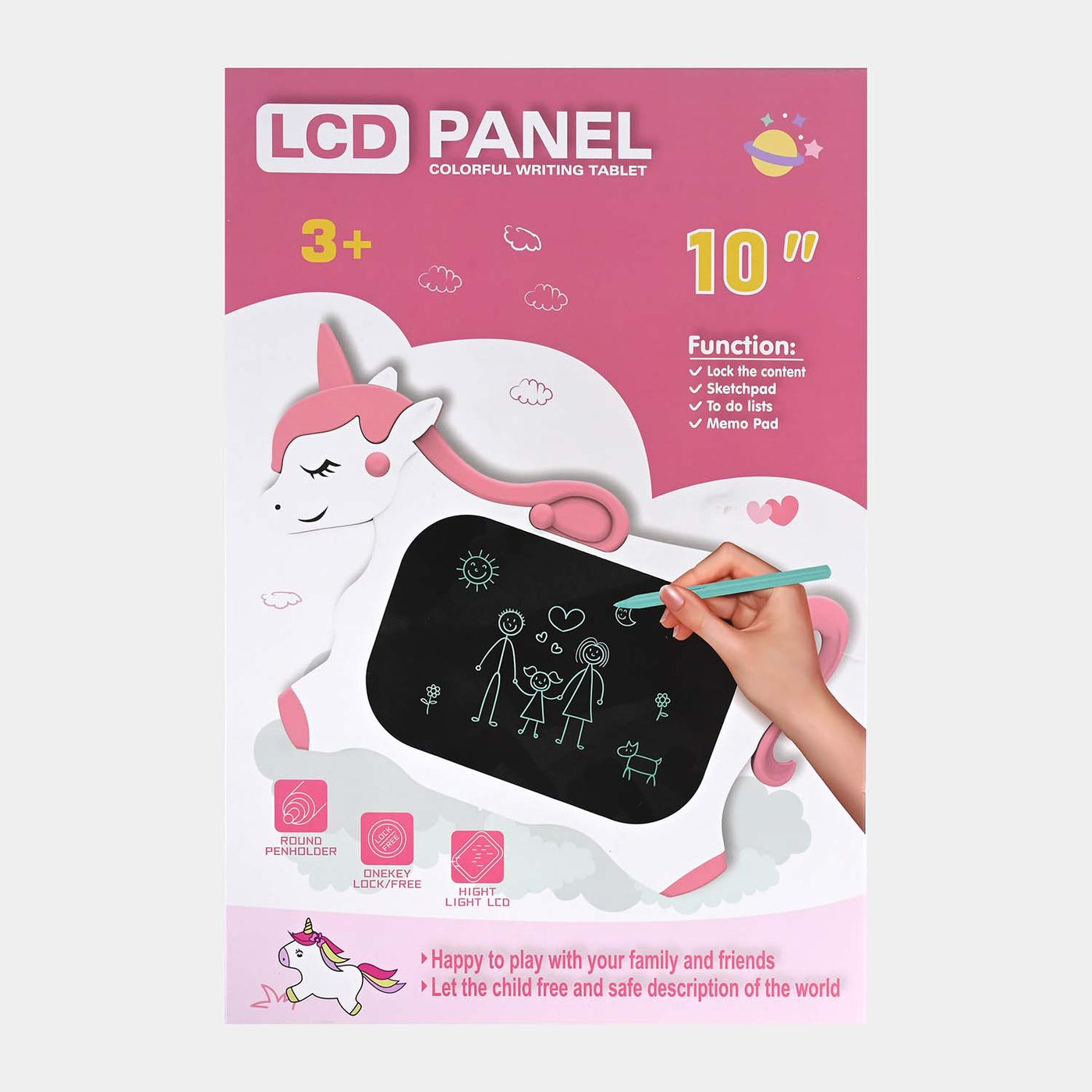 Fish Style LCD Writing Tablet 10"