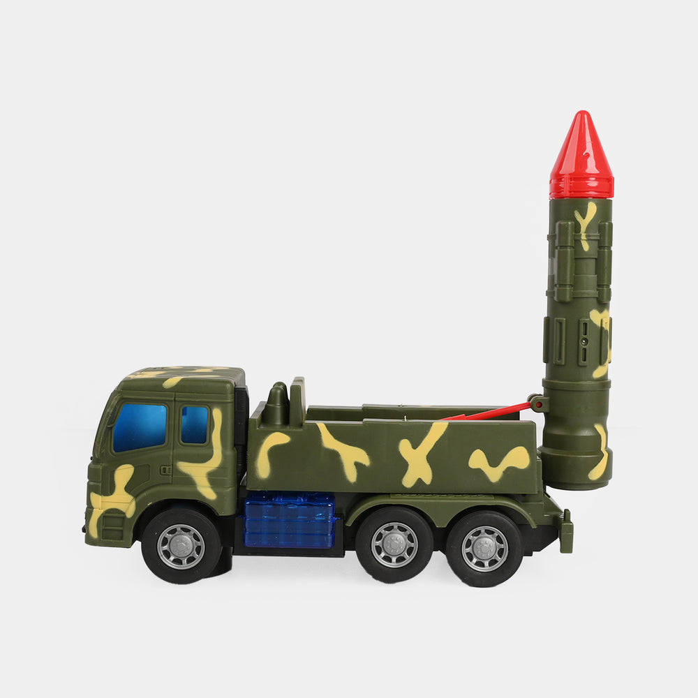 3D Electric Missile Military Vehicle