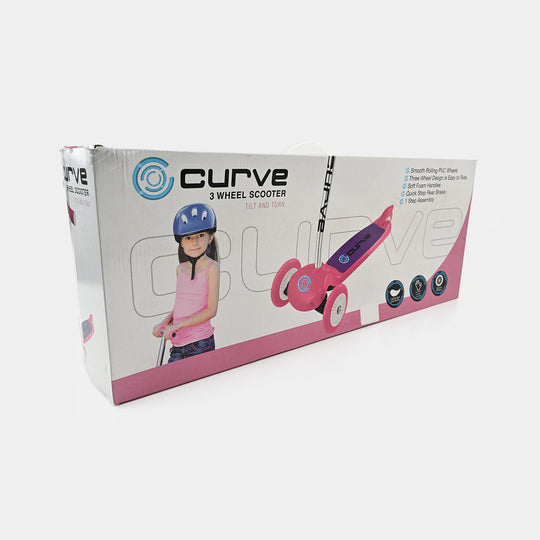 Curve 3-Wheel Scooter for Kids