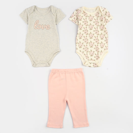 Newborn Clothing Starter Set (Pack of 6) - Peach