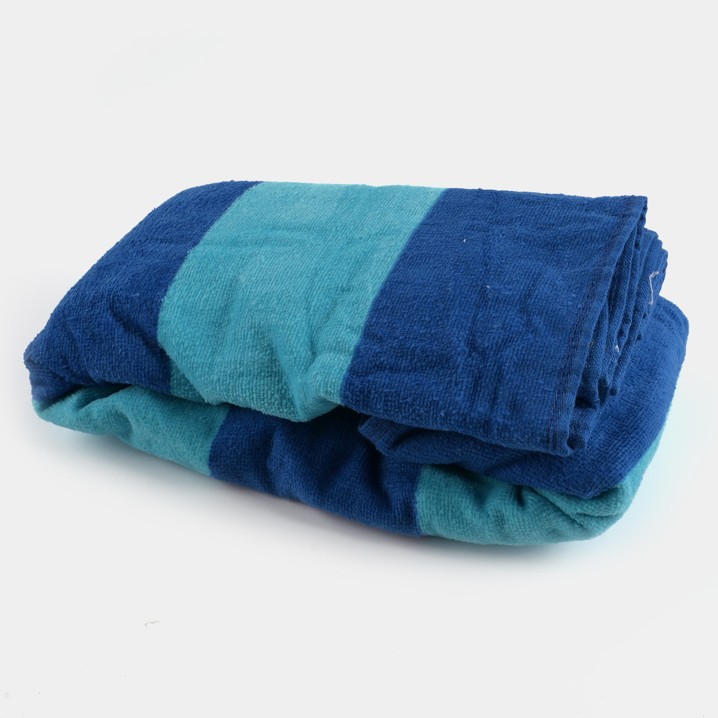 Printed Bath Towel | Navy Blue Stripes