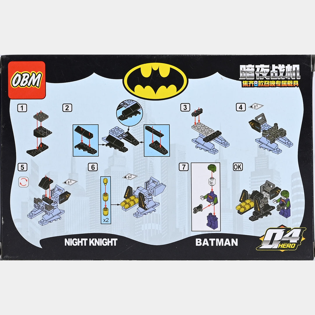 DIY Super Hero Building Blocks Set for Kids