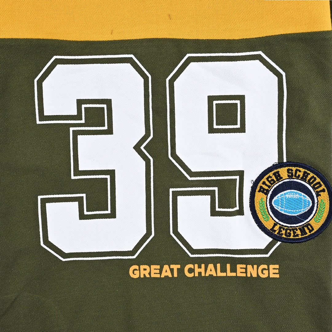Boys Cotton PK Polo Great Challenge