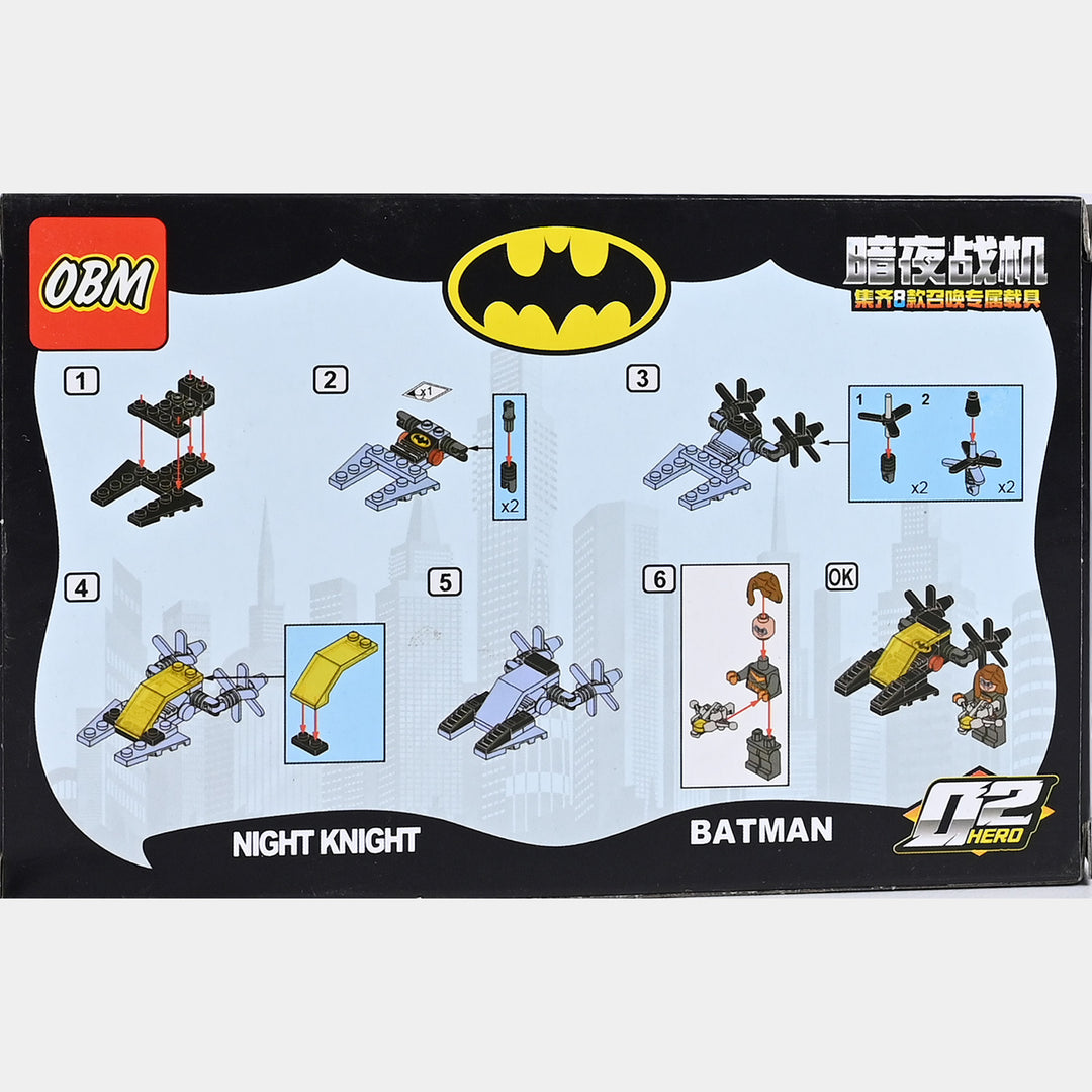 DIY Super Hero Building Blocks Set for Kids