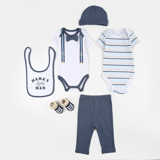 New Born Clothing Stater Set Pack of 6 - White