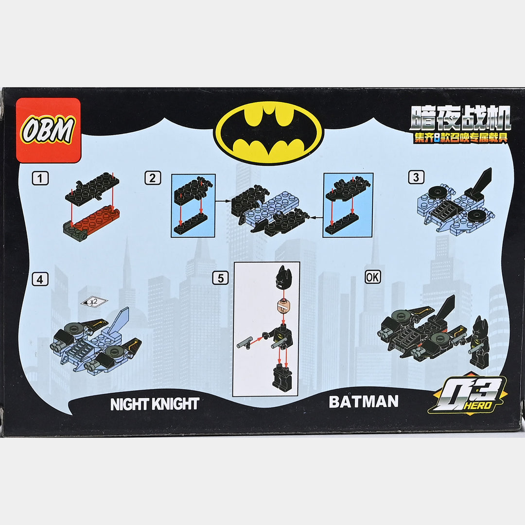 DIY Super Hero Building Blocks Set for Kids