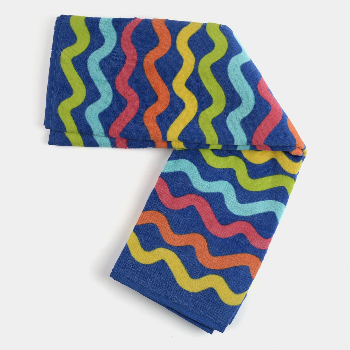 Printed Bath Towel | Multi Stripes