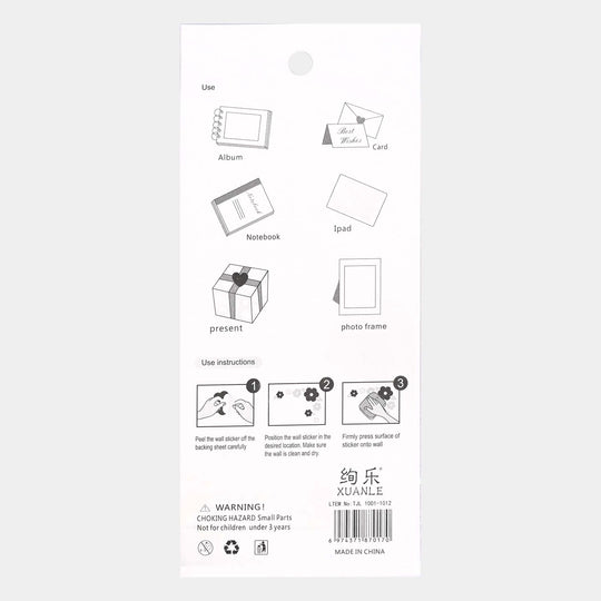 Educational Sticker For Art & Craft