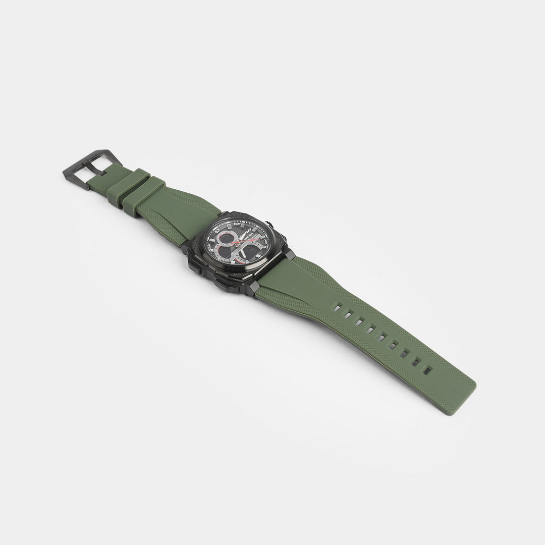Multi-Function Tactical Dual-Display Wrist Watch