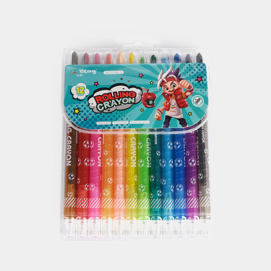 Rolling Crayon Set | 12Pcs