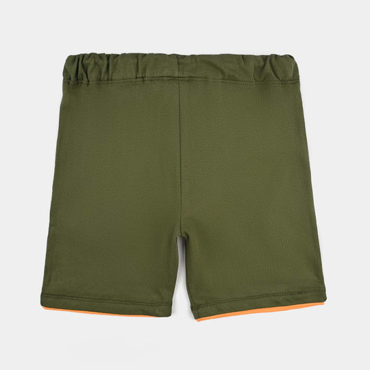 Boys Jersey/Terry Short Super Epic-Cypress