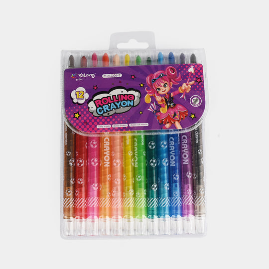 Rolling Crayon Set | 12Pcs