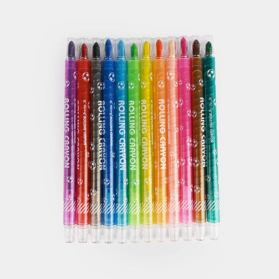 Rolling Crayon Set | 12Pcs