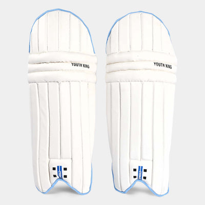 HARD BALL CRICKET JUNIOR PADS | WHITE