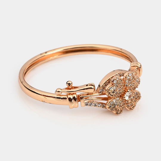 Elegant Girls Bangle with Fun Spinner & Easy Clip Lock