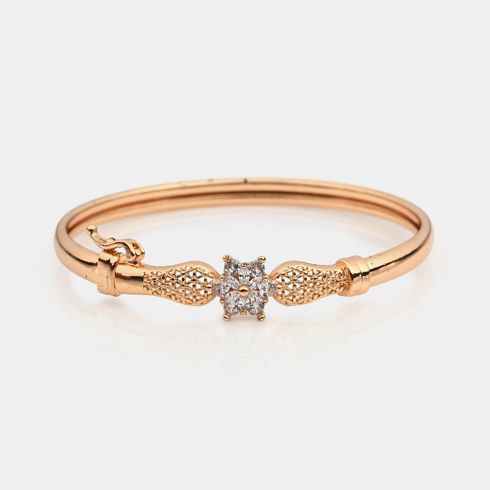 Elegant Girls Bangle with Easy Side Clip Lock