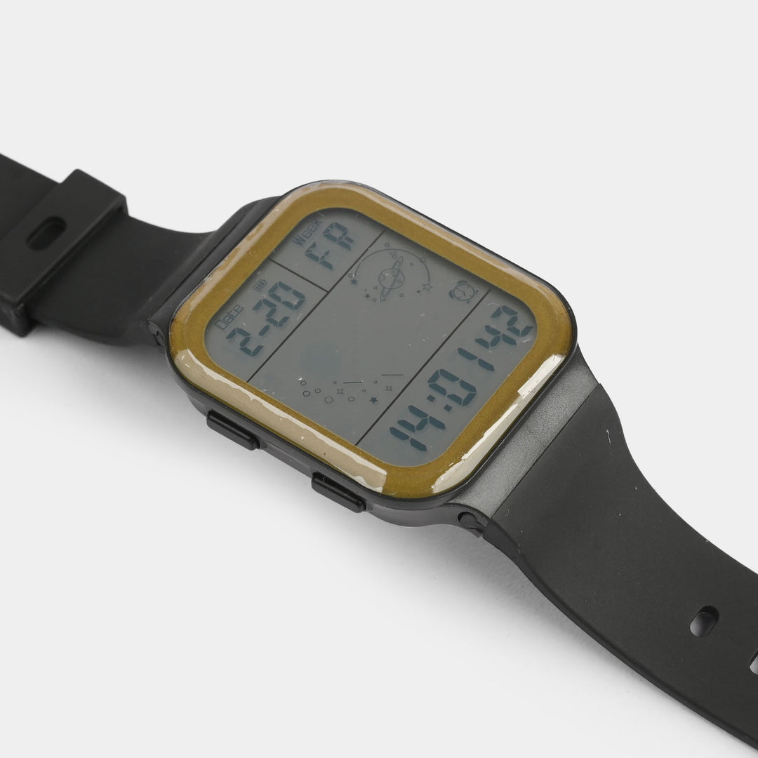 Multi-Function Digital Wrist Watch