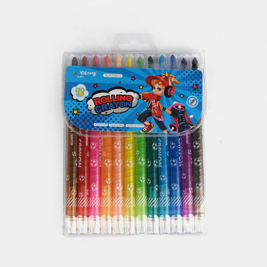 Rolling Crayon Set | 12Pcs