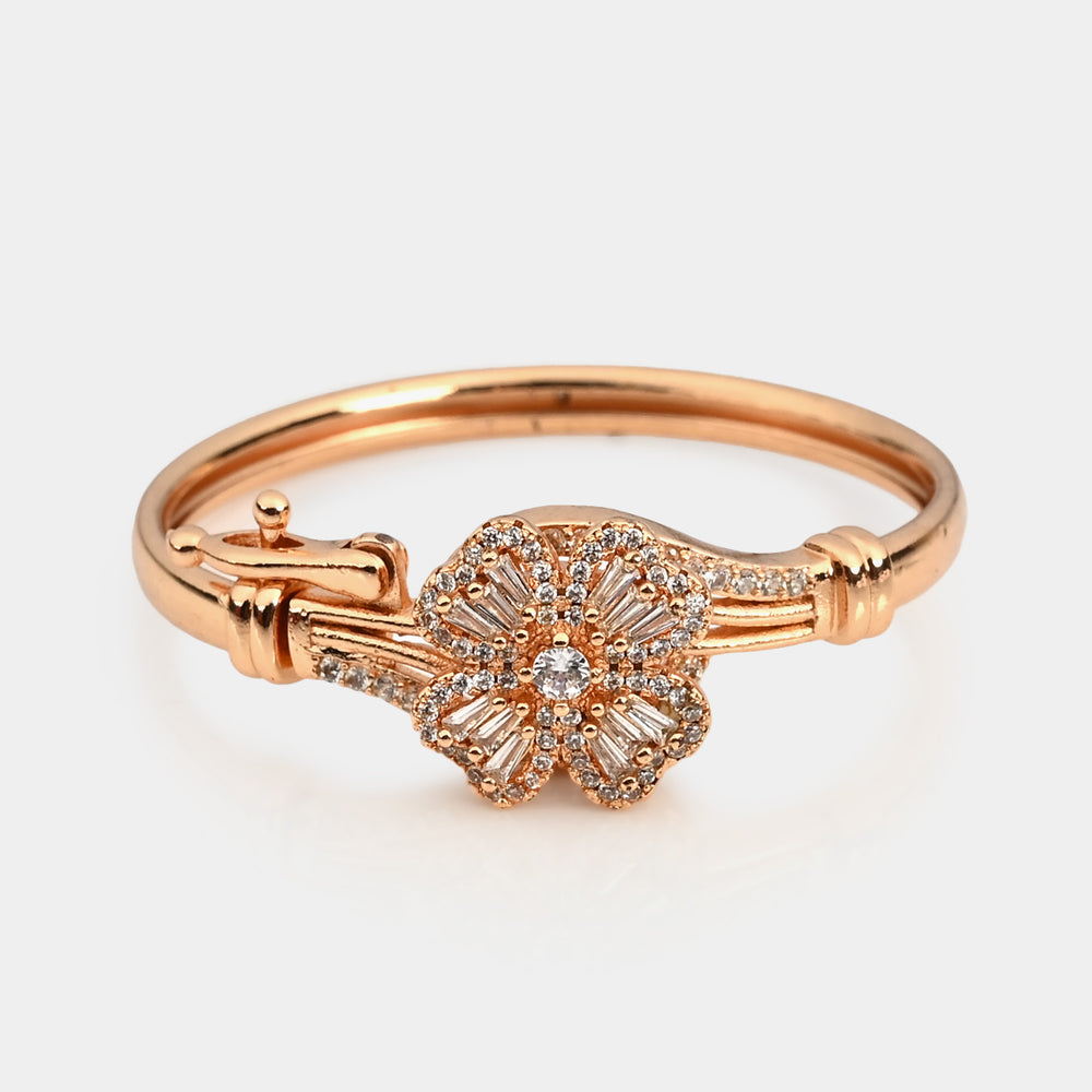 Elegant Girls Bangle with Fun Spinner & Easy Clip Lock