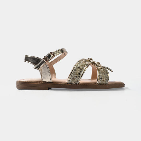 Girls sandal ZP-117-Golden