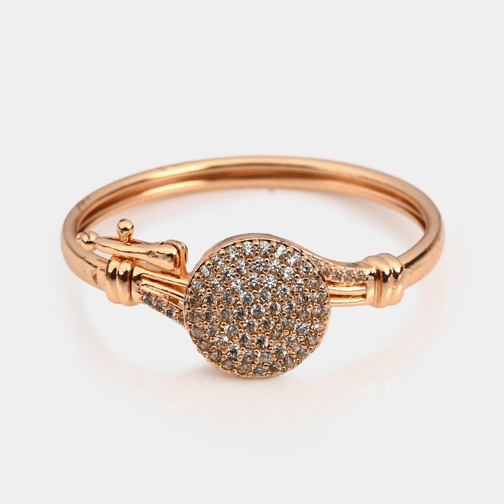 Elegant Girls Bangle with Fun Spinner & Easy Clip Lock