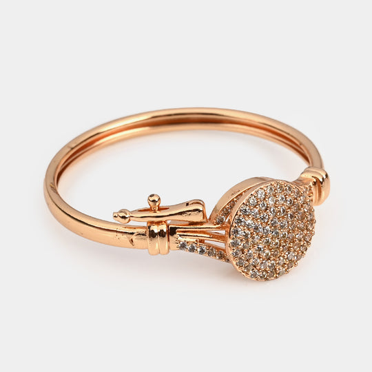 Elegant Girls Bangle with Fun Spinner & Easy Clip Lock