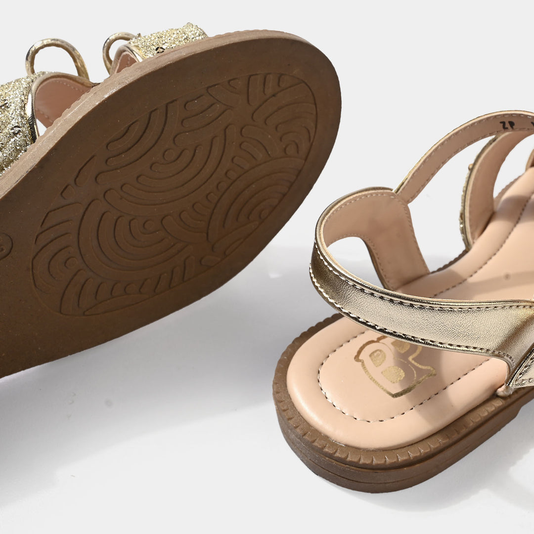 Girls sandal ZP-117-Golden