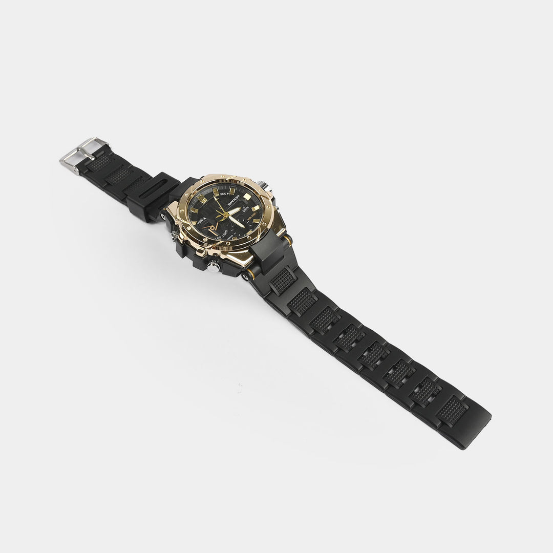 Multi-Function Dual-Display Chrono Premium Wrist Watch