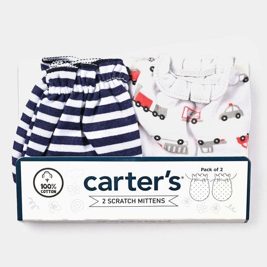 Baby Mittens Pack Of 2PCs | 9M+