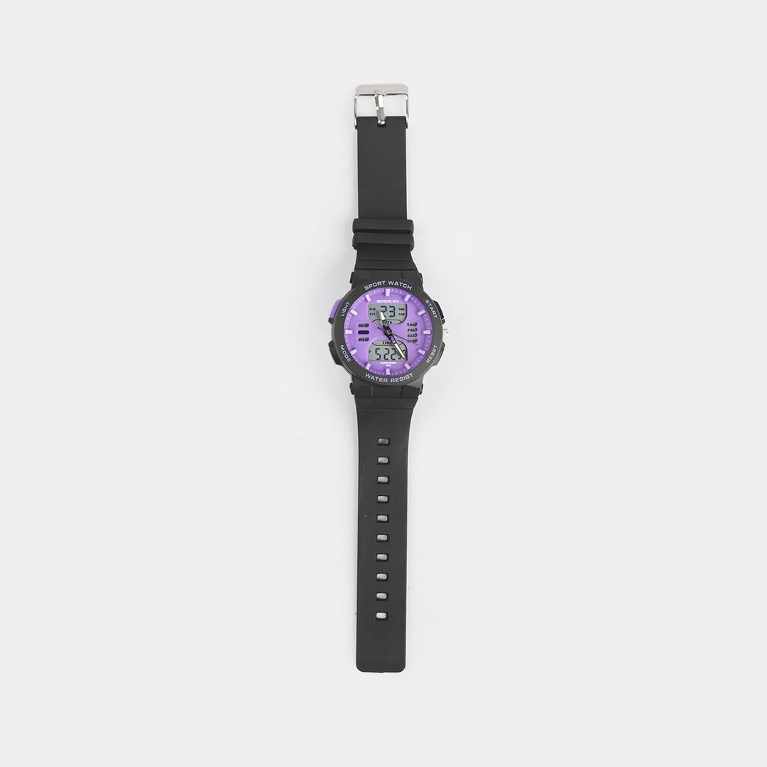 Multi-Function Lavender Sports Premium Wrist Watch