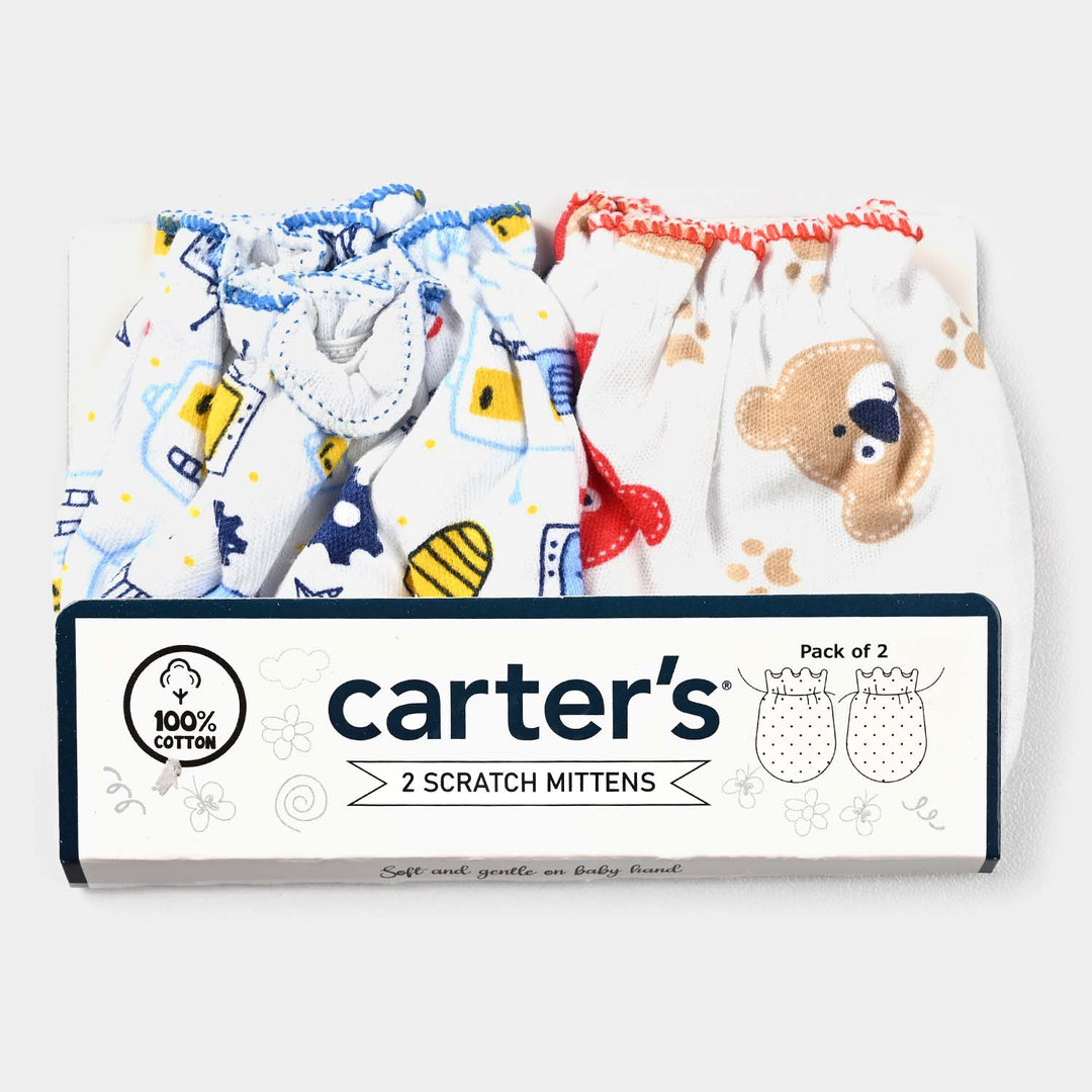 Baby Mittens Pack Of 2PCs | 9M+