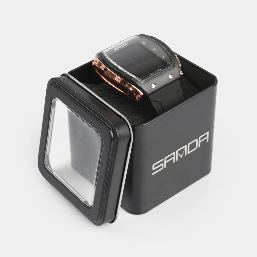 Sports Curved Digital Wrist Watch