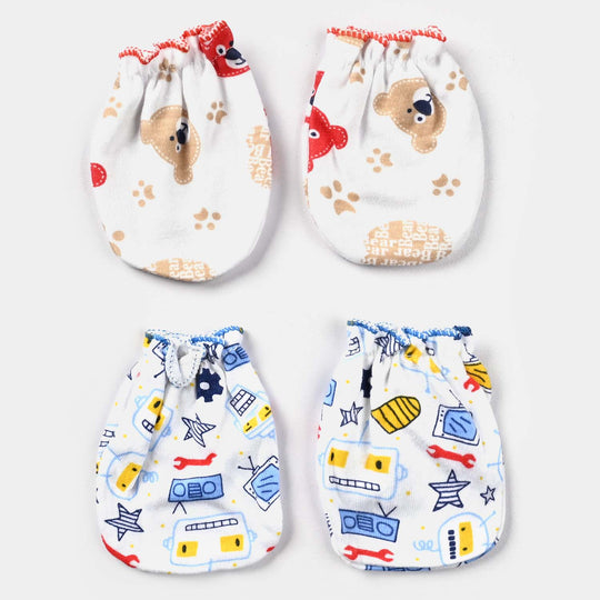 Baby Mittens Pack Of 2PCs | 9M+