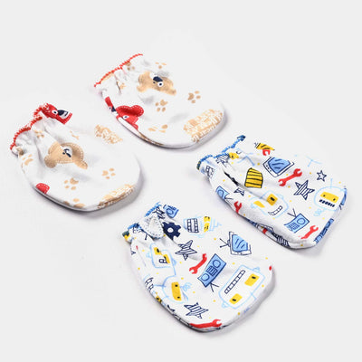 Baby Mittens Pack Of 2PCs | 9M+