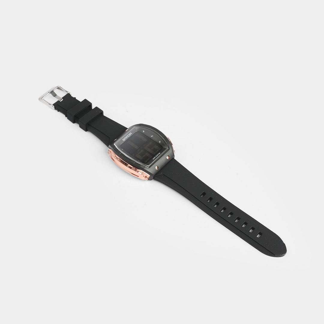 Sports Curved Digital Wrist Watch